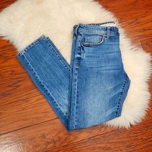 Pilcro and the Letterpress Denim Straight Leg Jeans